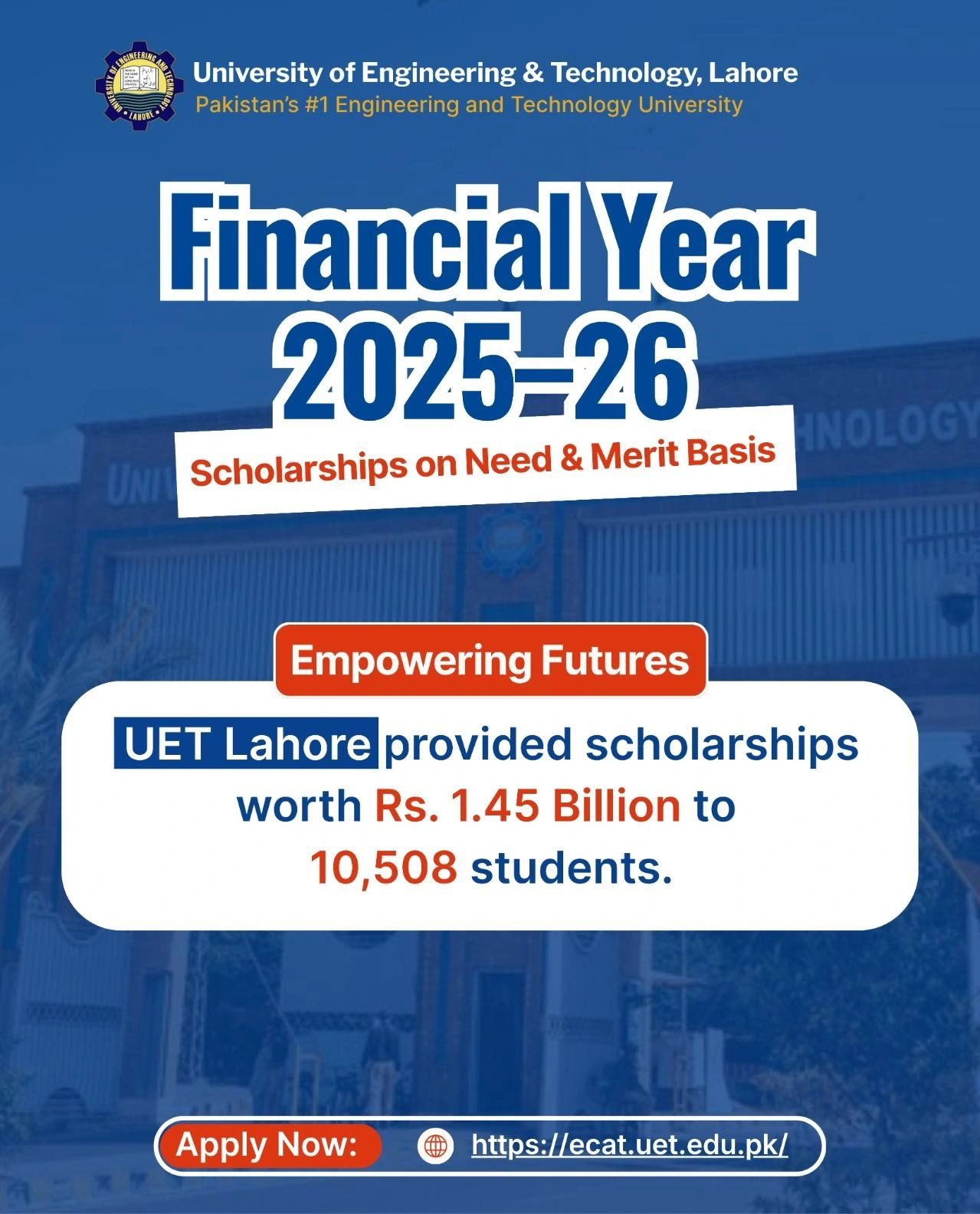 Financial Year 2025-26 Scholarships