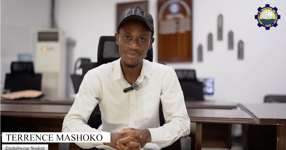 Meet our international student from Zimbabwe